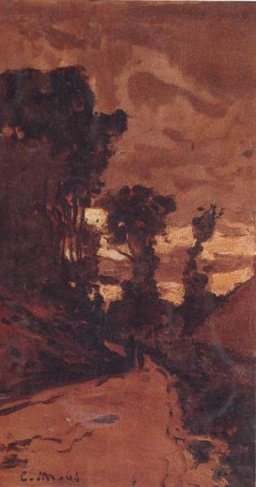 Pierre Renoir Road by Saint-Simeon Farm oil painting picture
